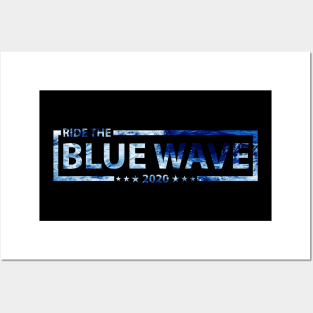 Ride The Blue Wave 2020 Ocean Posters and Art